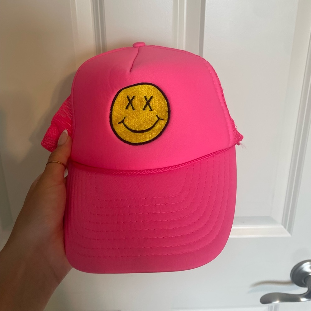 Smiley Face Trucker Hat